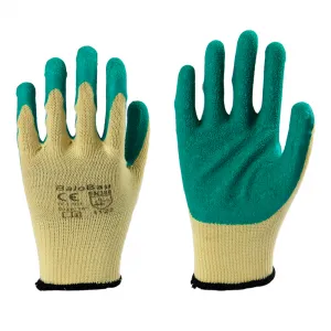 Manusi de vara latex Profi, galben/verde