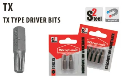 Bit pentru insurubare TORX
