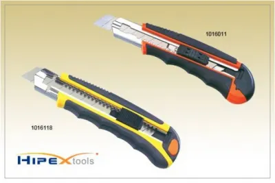 Cutter cu maner cauciucat - 18x100mm