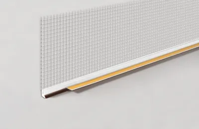 Profil PVC cu plasa pentru ferstre si usi, 2.5m/buc