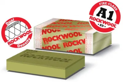 Vata minerala bazaltica FRONTROCK MAX E, dual density