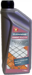 Solutie pentru indepartarea resturilor de ciment si chit