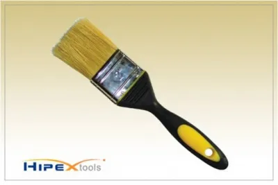 Pensula cu par natural, maner TPR - 63mm